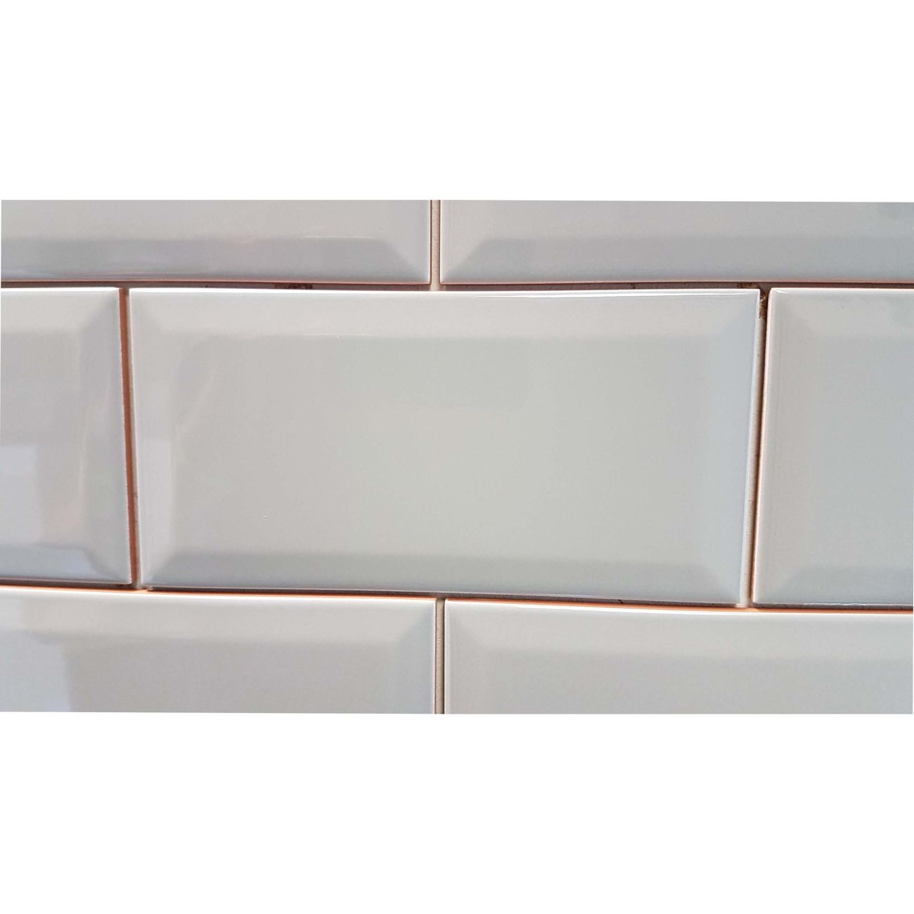 Biselado 10x20 Grey Gloss Bevelled-image