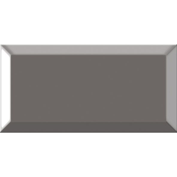 Metrotile 10x20 Dark Gris Gloss Bevelled-image